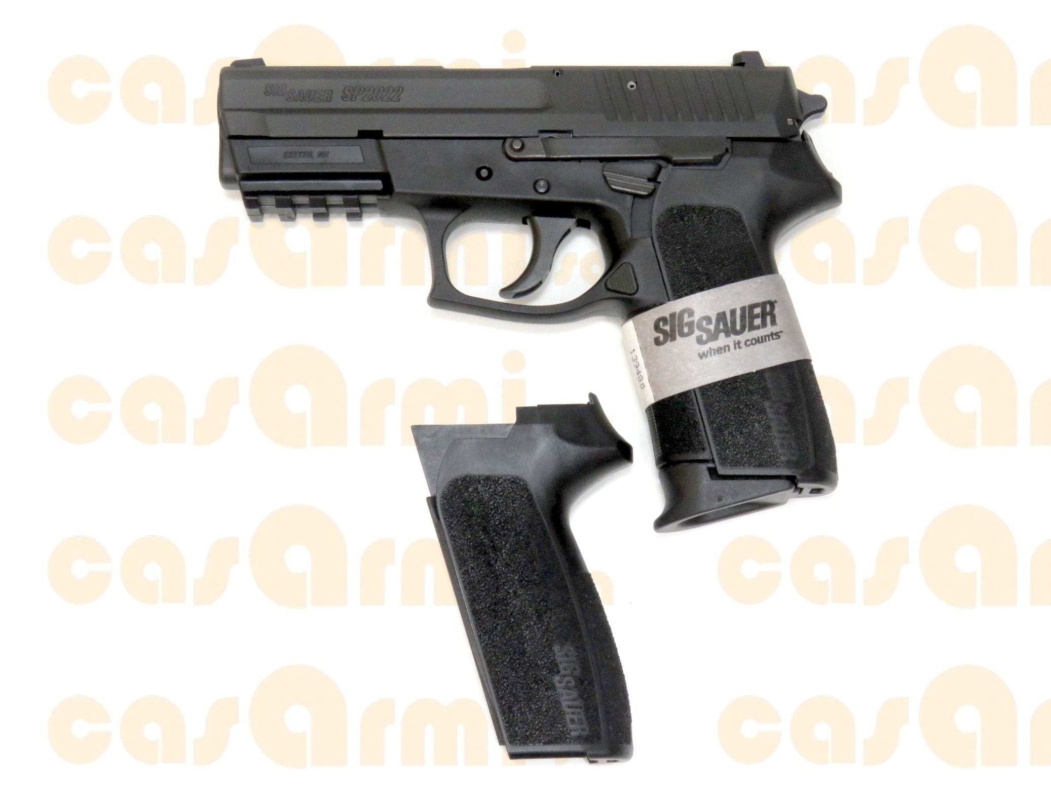 SIG SAUER mod. SP2022, nuova, con seconda impugnatura, scatola originale 9 Para